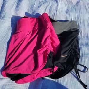 Nike set of two skorts